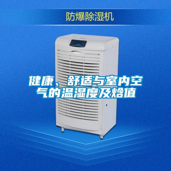 健康、舒適與室內(nèi)空氣的溫濕度及焓值