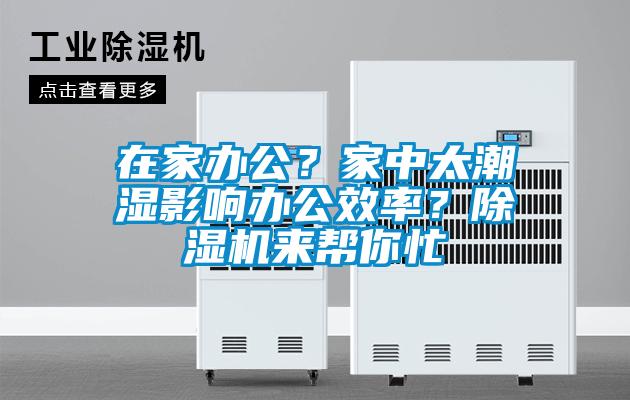 在家辦公？家中太潮濕影響辦公效率？除濕機(jī)來幫你忙