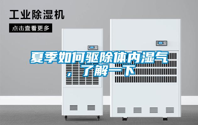 夏季如何驅(qū)除體內(nèi)濕氣，了解一下