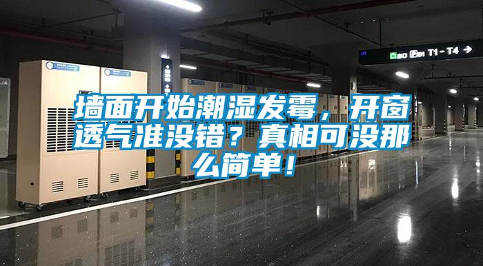 墻面開始潮濕發(fā)霉，開窗透氣準(zhǔn)沒錯(cuò)？真相可沒那么簡(jiǎn)單！