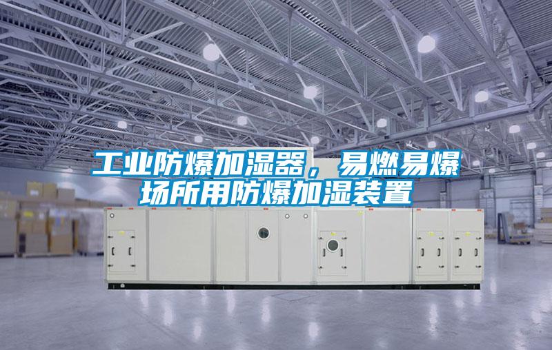 工業(yè)防爆加濕器，易燃易爆場(chǎng)所用防爆加濕裝置