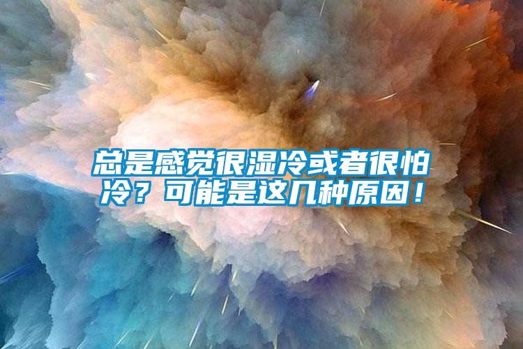 總是感覺很濕冷或者很怕冷？可能是這幾種原因！