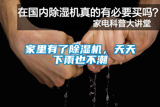 家里有了除濕機(jī)，天天下雨也不潮