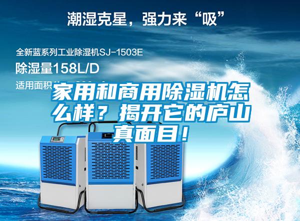 家用和商用除濕機(jī)怎么樣？揭開它的廬山真面目！