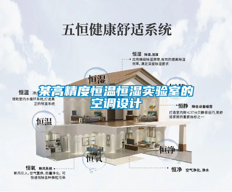 某高精度恒溫恒濕實驗室的空調(diào)設(shè)計