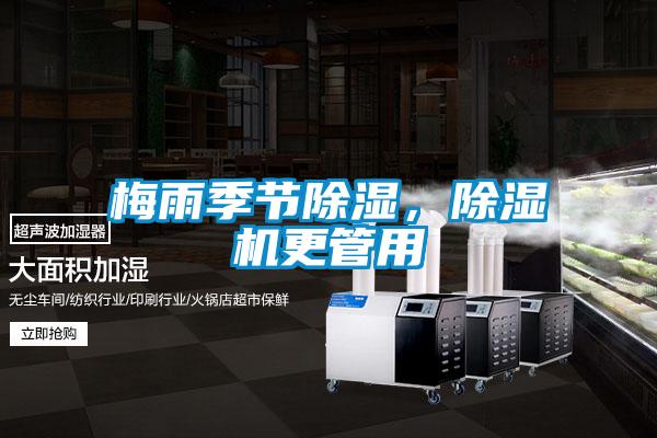 梅雨季節(jié)除濕，除濕機(jī)更管用
