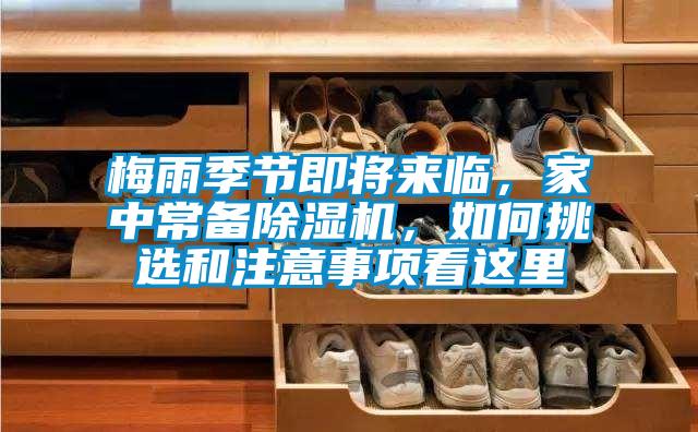 梅雨季節(jié)即將來臨，家中常備除濕機，如何挑選和注意事項看這里