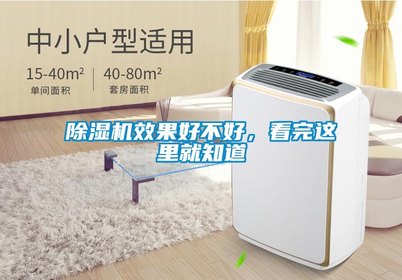 除濕機(jī)效果好不好，看完這里就知道