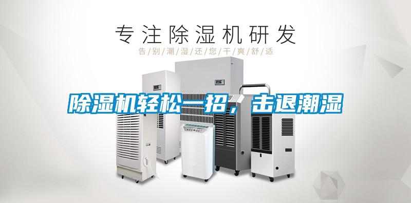 除濕機(jī)輕松一招，擊退潮濕