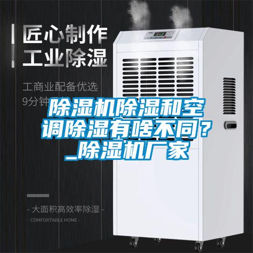 除濕機除濕和空調(diào)除濕有啥不同？_除濕機廠家