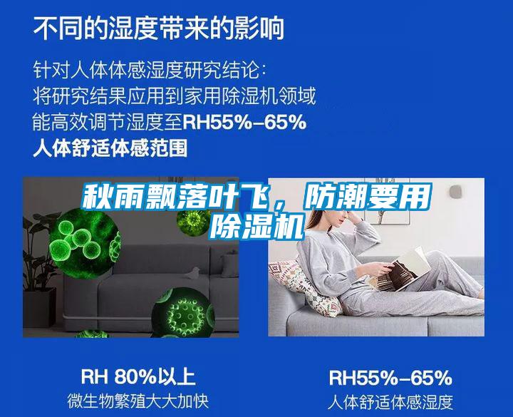秋雨飄落葉飛，防潮要用除濕機(jī)