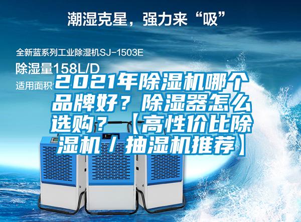 2021年除濕機哪個品牌好？除濕器怎么選購？【高性價比除濕機／抽濕機推薦】