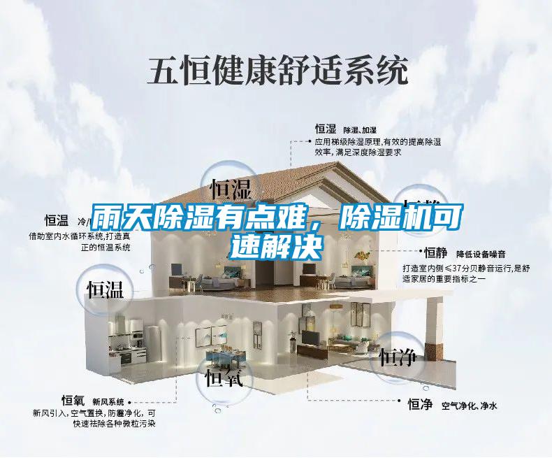 雨天除濕有點難，除濕機(jī)可速解決