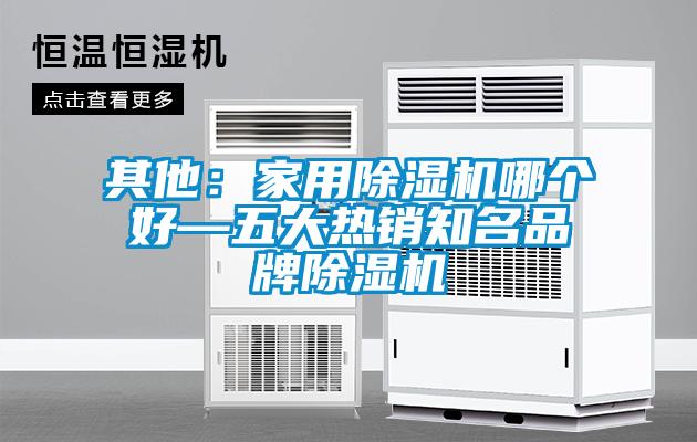 其他：家用除濕機(jī)哪個(gè)好—五大熱銷知名品牌除濕機(jī)
