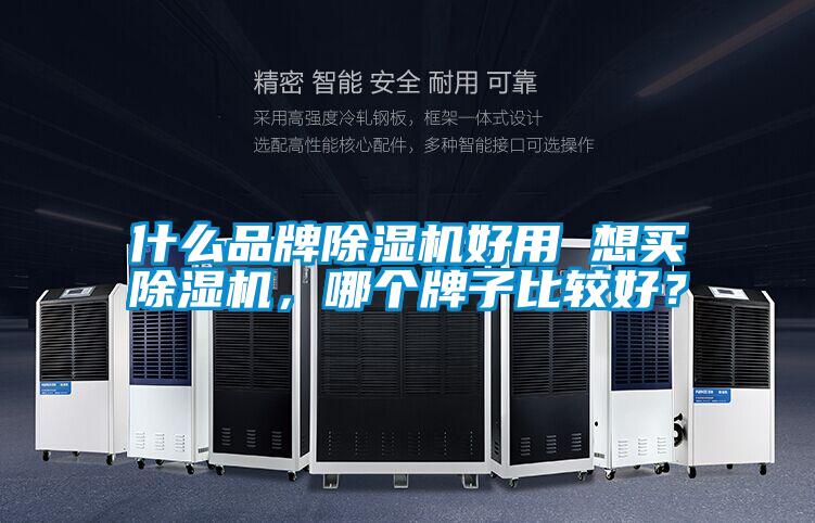 什么品牌除濕機(jī)好用 想買除濕機(jī)，哪個(gè)牌子比較好？