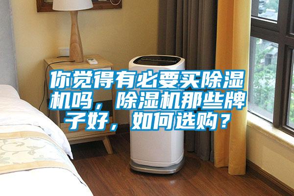 你覺得有必要買除濕機(jī)嗎，除濕機(jī)那些牌子好，如何選購？