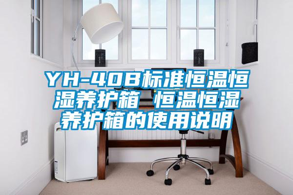 YH-40B標(biāo)準(zhǔn)恒溫恒濕養(yǎng)護(hù)箱 恒溫恒濕養(yǎng)護(hù)箱的使用說明