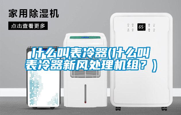 什么叫表冷器(什么叫表冷器新風(fēng)處理機(jī)組？)