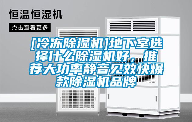 [冷凍除濕機(jī)]地下室選擇什么除濕機(jī)好，推薦大功率靜音見效快爆款除濕機(jī)品牌