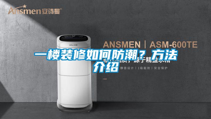 一樓裝修如何防潮？方法介紹