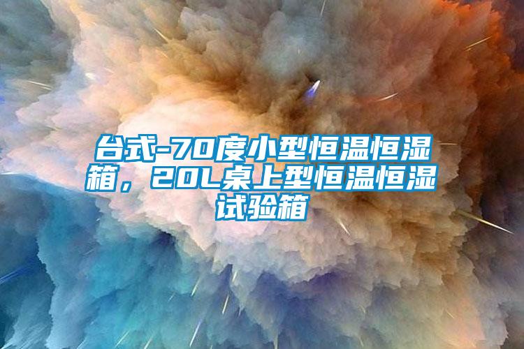 臺(tái)式-70度小型恒溫恒濕箱，20L桌上型恒溫恒濕試驗(yàn)箱
