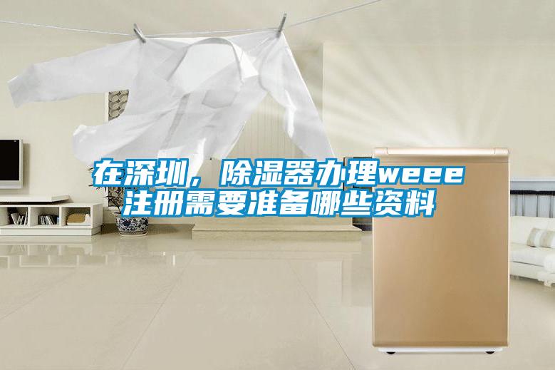 在深圳，除濕器辦理weee注冊(cè)需要準(zhǔn)備哪些資料
