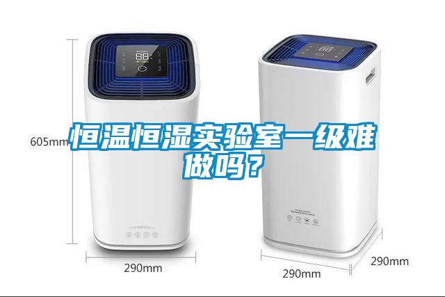 恒溫恒濕實(shí)驗(yàn)室一級(jí)難做嗎？
