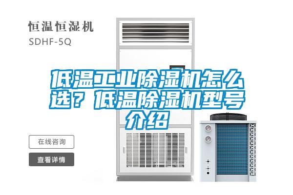 低溫工業(yè)除濕機怎么選？低溫除濕機型號介紹