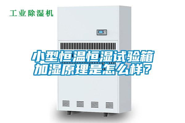 小型恒溫恒濕試驗箱加濕原理是怎么樣？