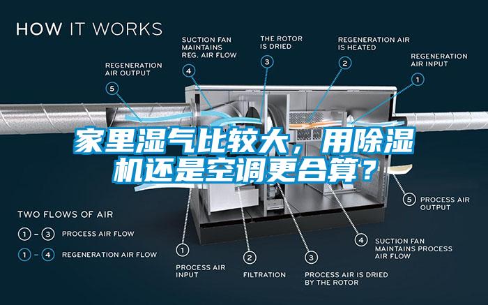 家里濕氣比較大，用除濕機還是空調更合算？