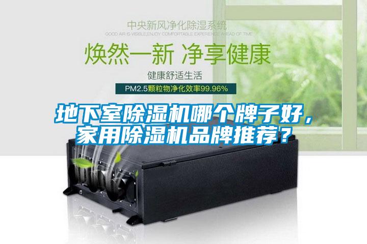 地下室除濕機哪個牌子好，家用除濕機品牌推薦？