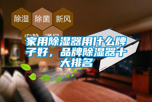 家用除濕器用什么牌子好，品牌除濕器十大排名