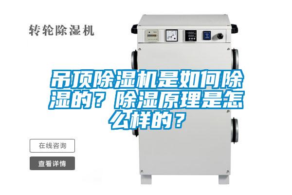 吊頂除濕機(jī)是如何除濕的？除濕原理是怎么樣的？