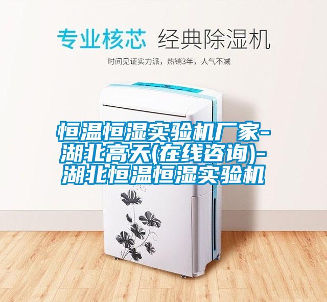 恒溫恒濕實(shí)驗機(jī)廠家-湖北高天(在線咨詢)-湖北恒溫恒濕實(shí)驗機(jī)
