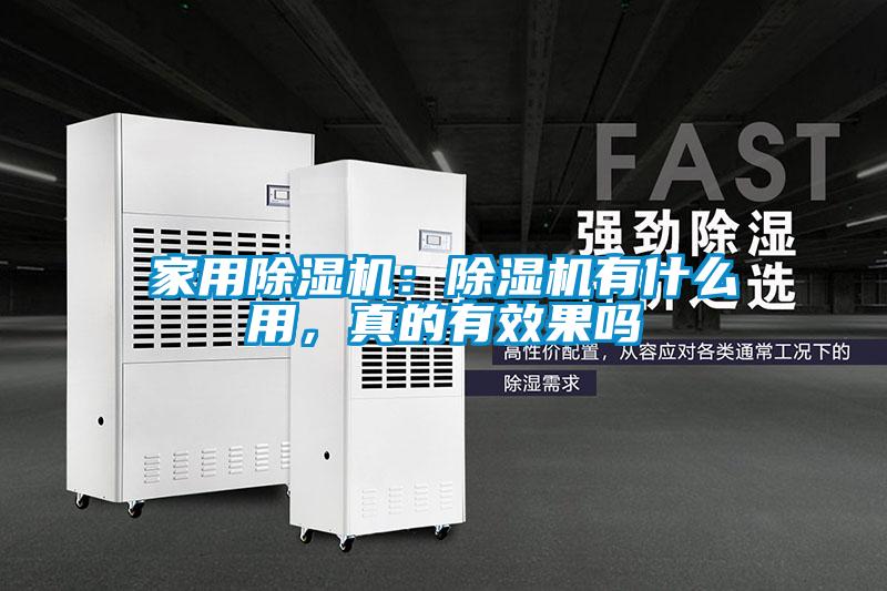 家用除濕機：除濕機有什么用，真的有效果嗎