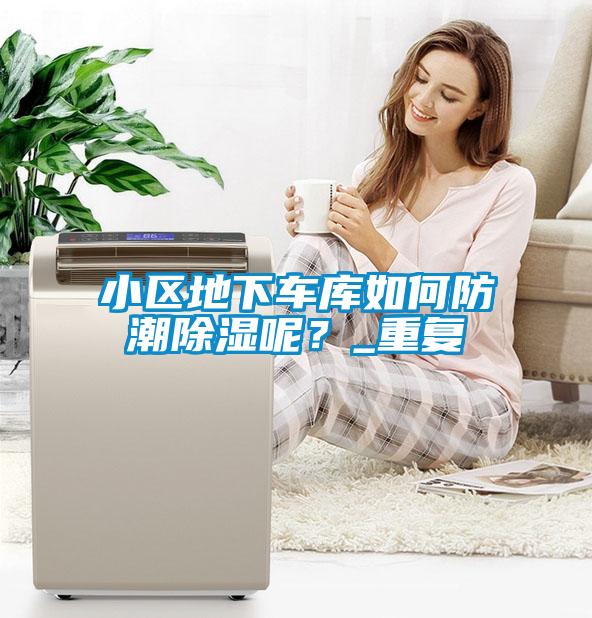 小區(qū)地下車庫如何防潮除濕呢？_重復(fù)