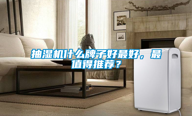抽濕機什么牌子好最好，最值得推薦？