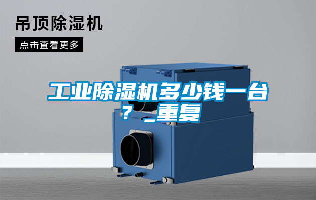 工業(yè)除濕機多少錢一臺？_重復
