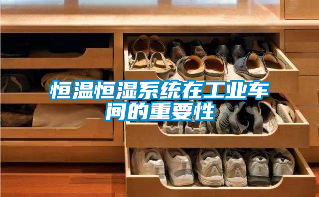 恒溫恒濕系統(tǒng)在工業(yè)車(chē)間的重要性