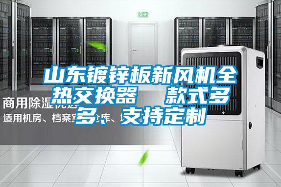 山東鍍鋅板新風(fēng)機(jī)全熱交換器  款式多多、支持定制