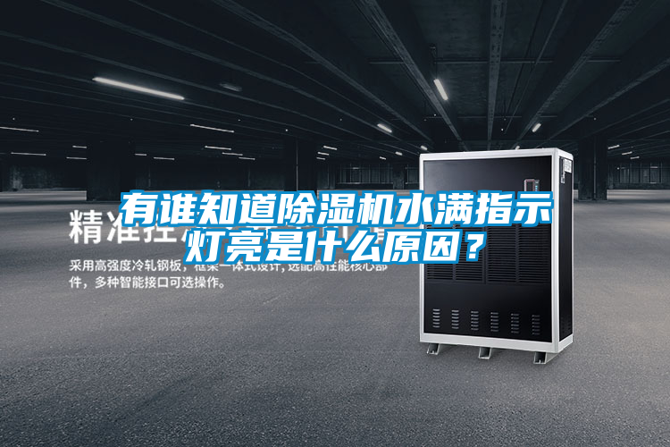 有誰知道除濕機水滿指示燈亮是什么原因？