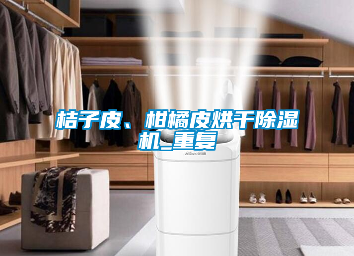 桔子皮、柑橘皮烘干除濕機(jī)_重復(fù)