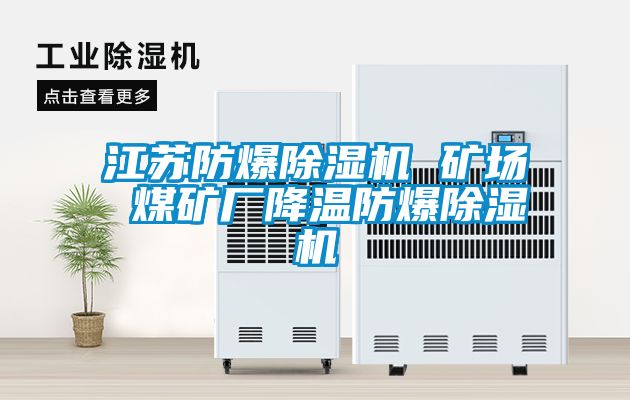 江蘇防爆除濕機(jī) 礦場 煤礦廠降溫防爆除濕機(jī)