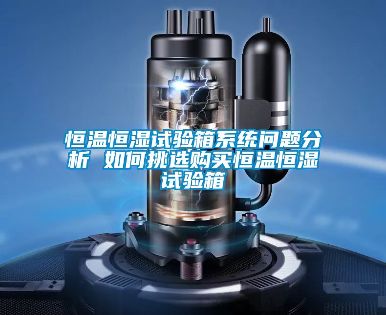恒溫恒濕試驗(yàn)箱系統(tǒng)問題分析 如何挑選購買恒溫恒濕試驗(yàn)箱