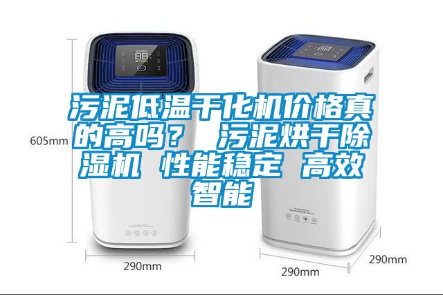 污泥低溫干化機(jī)價(jià)格真的高嗎？ 污泥烘干除濕機(jī) 性能穩(wěn)定 高效智能