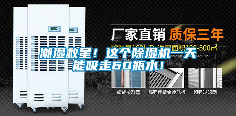 潮濕救星！這個(gè)除濕機(jī)一天能吸走60瓶水！