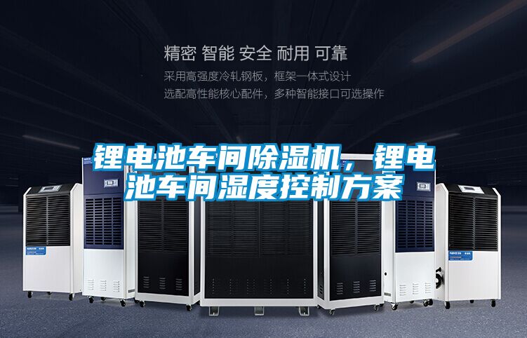 鋰電池車間除濕機，鋰電池車間濕度控制方案