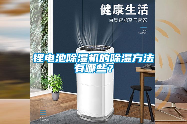 鋰電池除濕機的除濕方法有哪些？