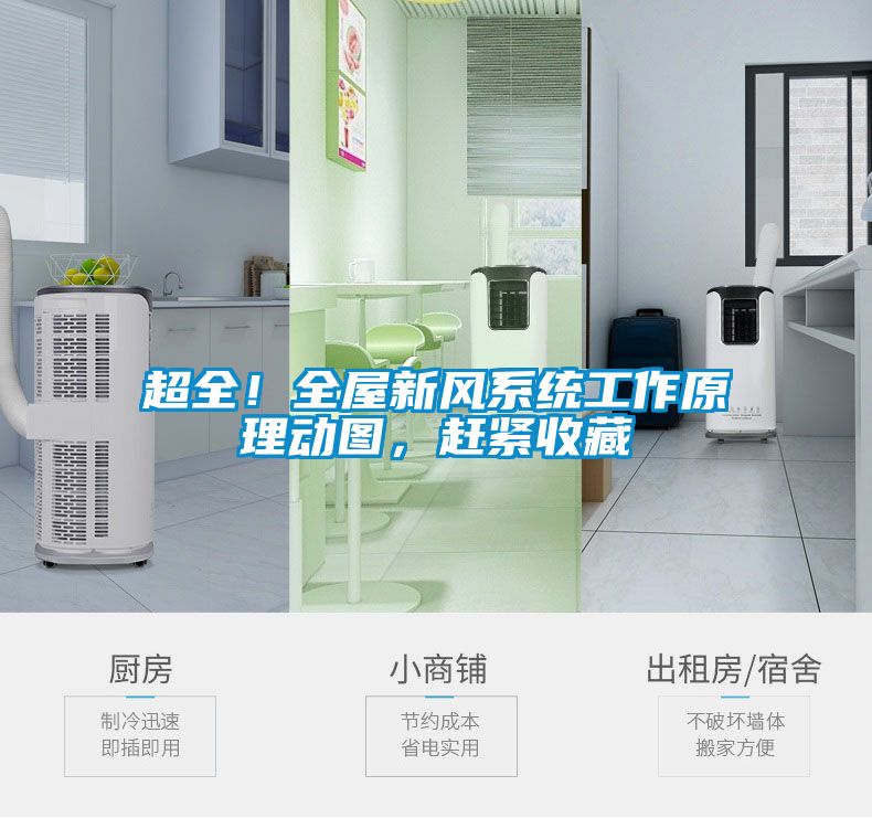 超全！全屋新風(fēng)系統(tǒng)工作原理動(dòng)圖，趕緊收藏