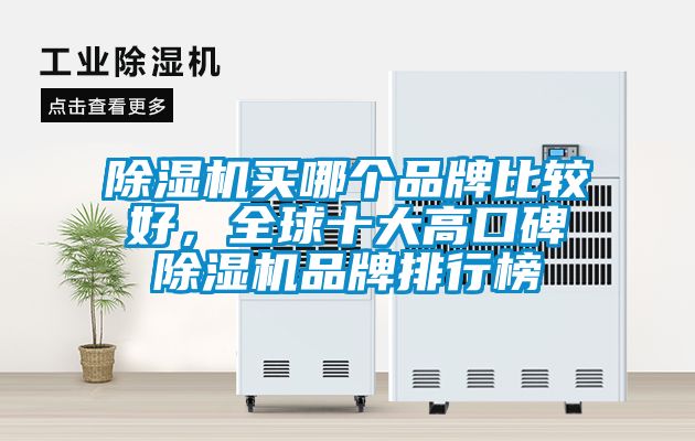 除濕機買哪個品牌比較好，全球十大高口碑除濕機品牌排行榜